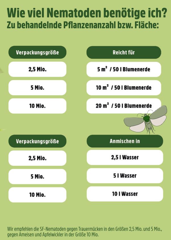 SF Nematoden gegen Apfelwickler