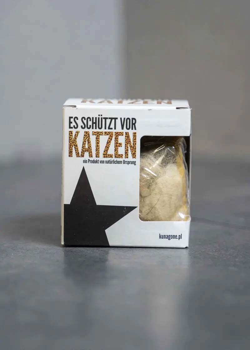 Katzenschreck hält Katzen fern