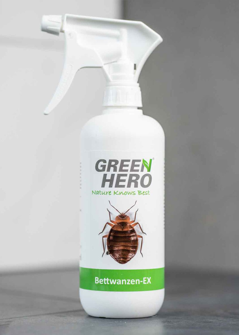 GreenHero® Bettwanzen-Ex Spray zur Bettwanzenbekämpfung