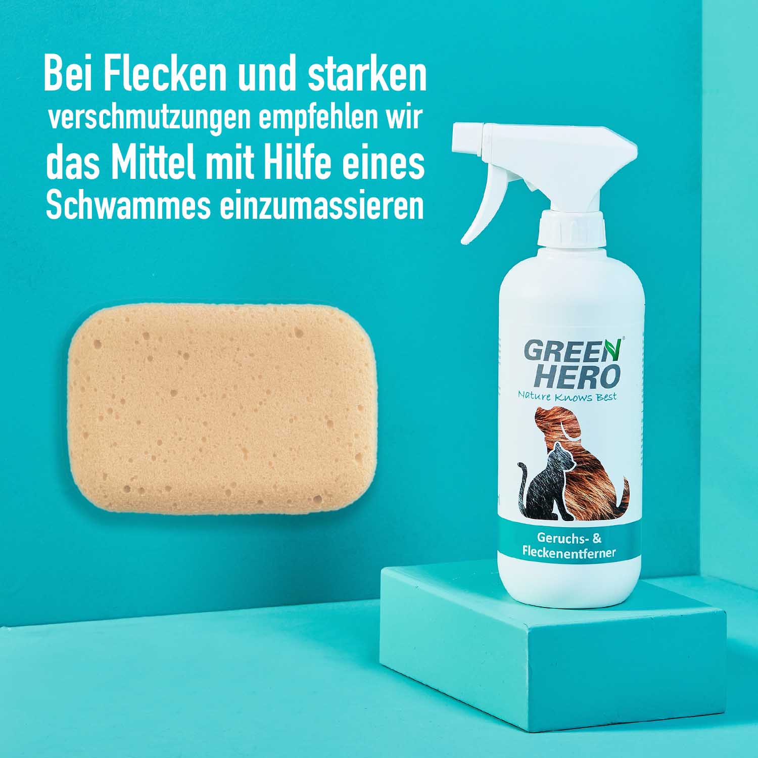 Green Hero Geruchsentferner und Fleckenentferner