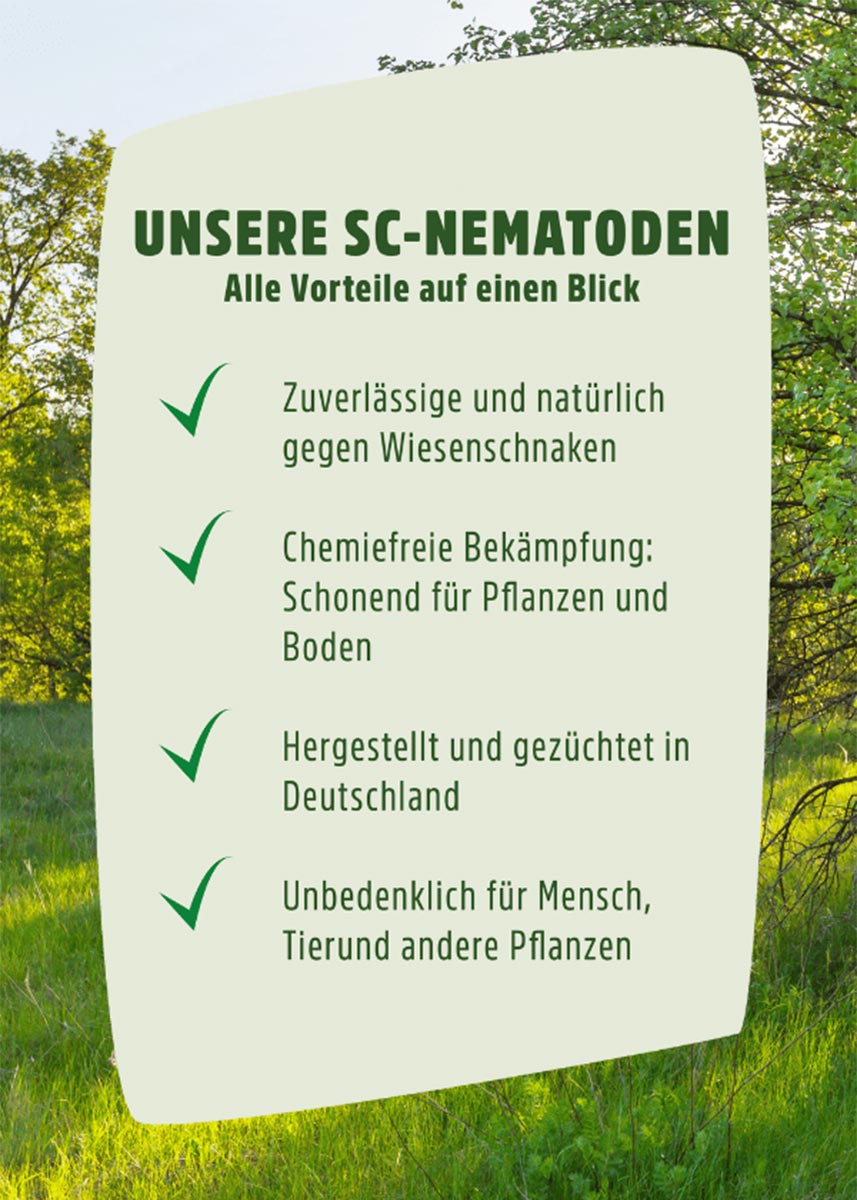 SC Nematoden gegen Wiesenschnake