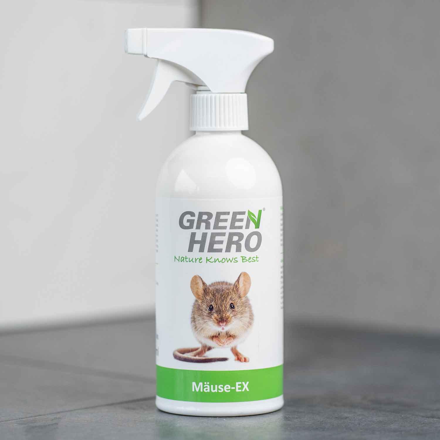 GreenHero® Mäuse-Ex Spray zur Mäuseabwehr