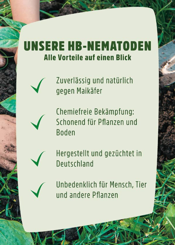 HB Nematoden gegen Maikäfer - 10 Mio. 