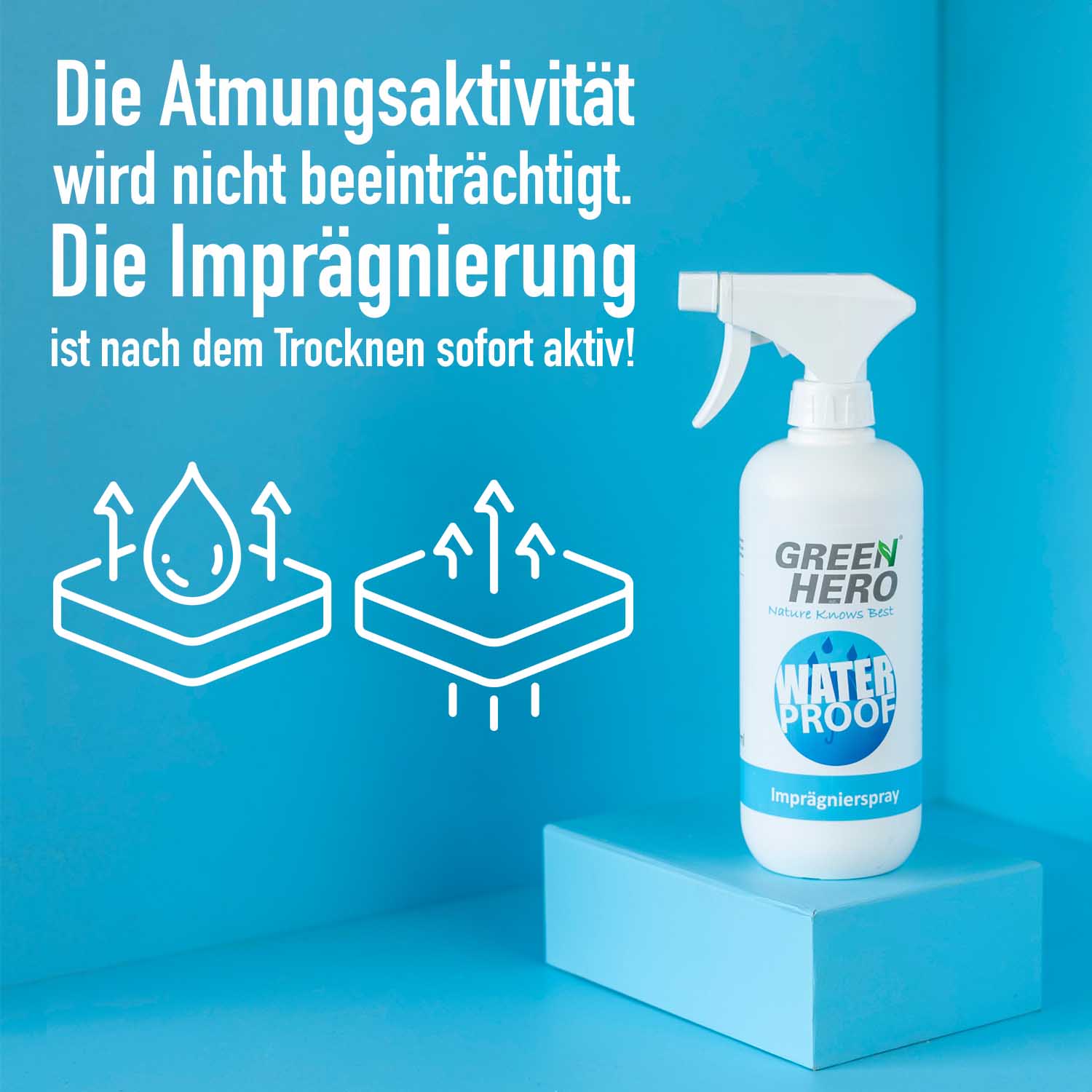 Green Hero Imprägnierspray für Textilien 500ml